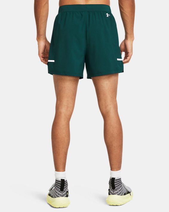 Men's UA Zone Pro 5" Shorts, Blue, pdpMainDesktop image number 1